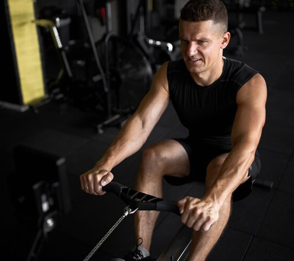 Training man